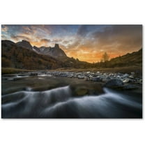 Valley Mystery' Canvas Art by Mathieu Rivrin