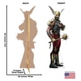 thumbnail image 5 of Advanced Graphics 3912 80 x 30 in. Hawkman Cardboard Cutout - Warner Brothers Black Adam Movie, 5 of 5