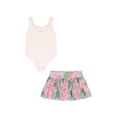 thumbnail image 4 of Character Toddler Girl One- Piece Swimsuit and Skirt Set, Sizes 12M-5T, 4 of 9
