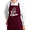 Maroon, variant on Wild Bobby, Kiss the Cook, Cooking Apron Graphic Apron with Pockets, Navy