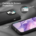 thumbnail image 3 of JETech Silicone Case for iPhone 14 Plus 6.7-Inch, Silky-Soft Touch Full-Body Protective Phone Case, Shockproof Cover with Microfiber Lining (Black), 3 of 7
