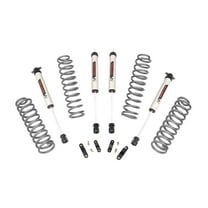 Rough Country 2.5" Lift Kit (fits) 2007-2018 Jeep Wrangler JK 2DR | V2 Monotube Shocks | Suspension System | 67870