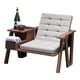thumbnail image 4 of 1:12 Silla de Casa de Muñecas Mesa Auxiliar Muebles de Casa de Muñecas Juguete Juego de Rol Adornos Escena de Vida Versátil Modelo de Muebles en, 4 of 7