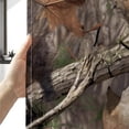 thumbnail image 5 of Camo Hunting Shower Curtain Set for Bathroom, Rustic Camouflage Camping Decor Fabric Shower Curtains Sets Fashion Fall Woodland Cabin Mens Bath Accessories with Hooks 72 X 72 inch, 5 of 6
