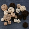 thumbnail image 5 of 21 Pcs/Lot Mixed 3 Colors Rattan Balls Vase Fillers for Wedding , Assorted Three Size(3cm/5cm/7cm), 5 of 7