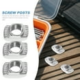 thumbnail image 2 of FRCOLOR  200 Pcs European T-nut Picture Hanging Wire for Aluminum Extrusion Silver, 2 of 8