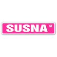 thumbnail image 1 of SignMission SS-SUSNA 4 x 18 in. Childrens Name Room Street Sign - Susna, 1 of 1