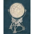 thumbnail image 2 of Appleman, Sam 12x14 Black Ornate Wood Framed with Double Matting Museum Art Print Titled - Old World Globe, 2 of 4