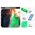 thumbnail image 5 of YUZENET Correas de eslinga de elevación de 2" x 8' Eslingas de poliéster de alta resistencia, 4400 libras verticales, 3520 libras, gargantilla, 8800 libras, cesta, paquete de 2 (verde/púrpura), 5 of 5