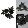 thumbnail image 4 of Black Rose Garland Halloween Decoration For Decoration Easy To Install, 4 of 6
