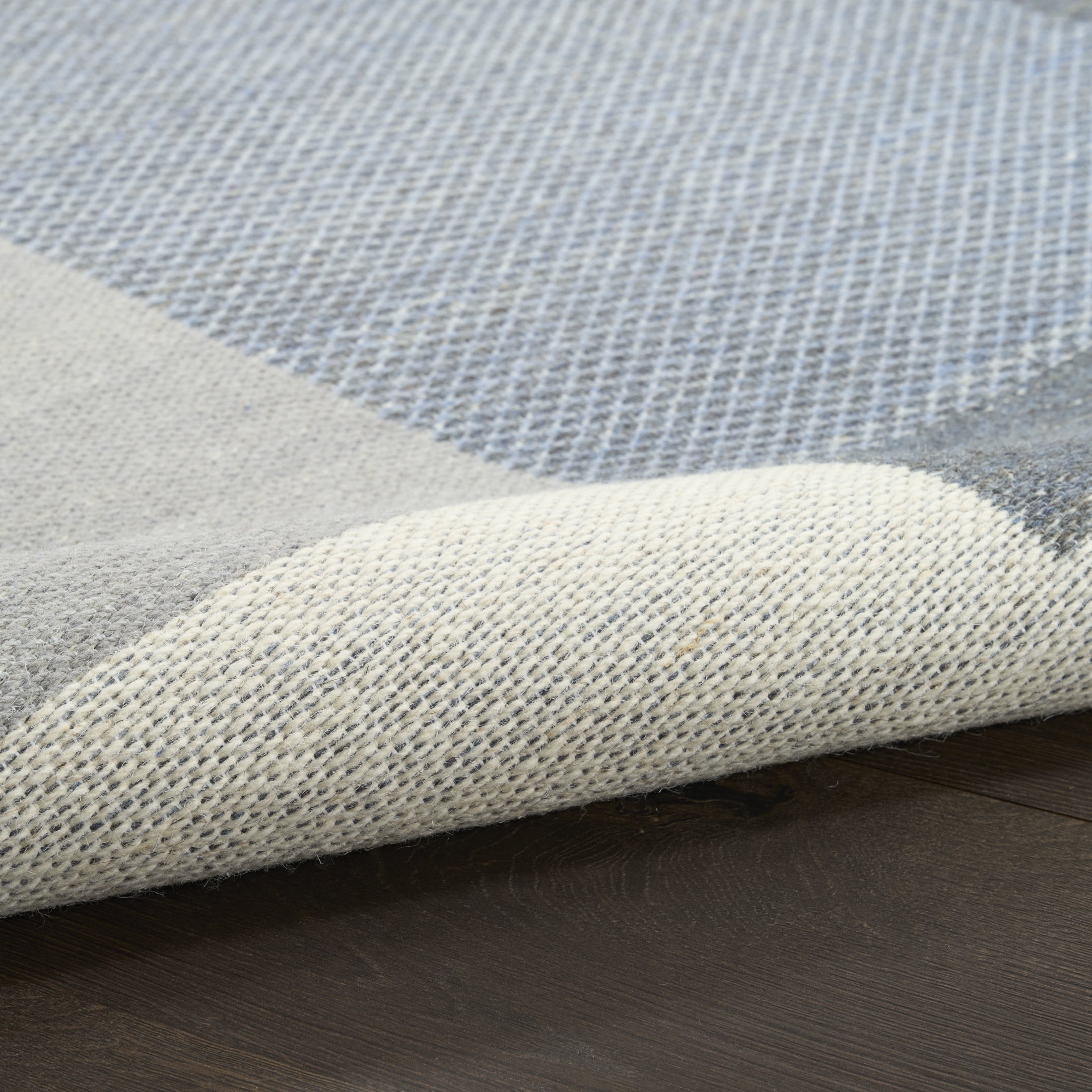 Nourison Copenhagen 8' x 10' Ivory Blue Mid-Century Modern Indoor Rug