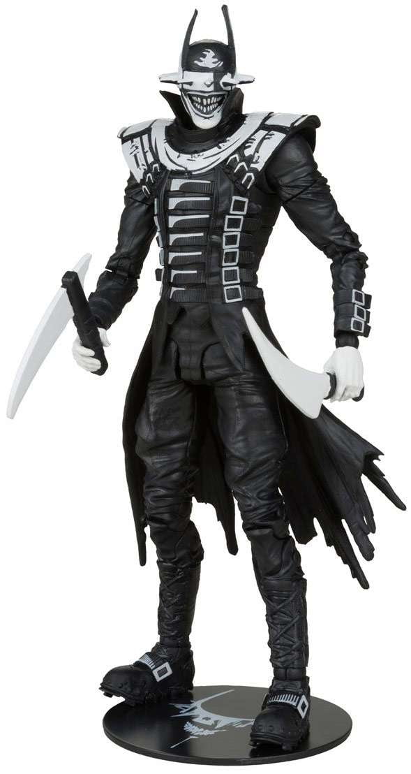 Action Figure McFarlane DC Multiverse Batman 7 Pollici, Laughs As Batman, Con Base