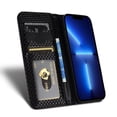 thumbnail image 6 of SaniMore for iPhone 14 Pro Max 6.7" Magnetic Flip Wallet Case, Soft TPU Internal Case with Card Slot & Multi-Angle Kickstand Shockproof Protective Case for Men Ladies, Black, 6 of 7