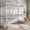 White, variant on QJTC Twin XL over Twin XL over Twin XL Triple Bunk Bed, Heavy Duty Metal Bunk beds with Built-in Ladder and Safety Guardrail for Teens and Adults