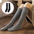 thumbnail image 4 of Minnieouse Medias altas transpirables calcetines calentadores muslo regalos uniforme flexibilidad accesorios mujer niñas vestido para invierno Medias negro Minnieouse AP010809-01B, 4 of 6