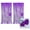Purple, variant on 2 Pack Purple Color Tinsel Backdrop 39in x 79in , Metallic Foil Backdrop Fringe Curtains Party Streamer, Party Decorations Photo Backdrop for Birthday