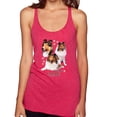 thumbnail image 1 of If It's Not a Collie It's Just a Dog Gift | Womens Dog Lover Premium Tri-Blend Racerback Tank Top, Shocking Pink, Large, 1 of 4