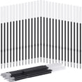 thumbnail image 1 of asddcavvf 100 Pieces Ink Pen Replaceable Ballpoint Pen 0.7mm Smooth Writing Pen For Retractable Pens School 500ml, 1 of 8