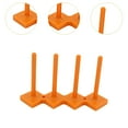 thumbnail image 6 of EHJRE Bobbin Holder Ribbon Rack Ribbon Organizer Organization Multipurpose Wire Spool Orange, 6 of 9