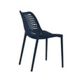 thumbnail image 5 of Meridian Furniture Mykonos Navy Outdoor Patio Dining Chair (Set of 4), 5 of 9