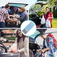 thumbnail image 1 of RENACLIPY 3Pcs Car Trunk Fixing Accessory Blue Extinguisher Fixed Band Strong Sticky Material, 1 of 6