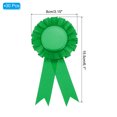 thumbnail image 2 of Uxcell 15.5 x 8 cm Polyester Blank Award Ribbon Prize Ribbon Award Medal Winner Ribbon for Parties 30 Pcs Green, 2 of 5