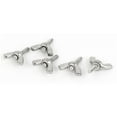 thumbnail image 4 of 304 Stainless Steel Wing Bolt Butterfly Screw Silver Tone M3 x 10mm Thread 5pcs, 4 of 5