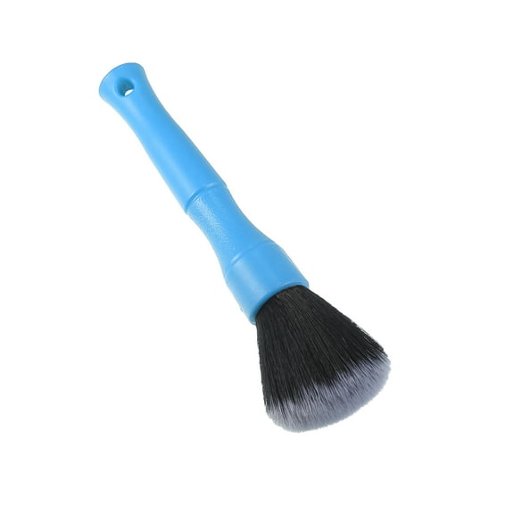 Unique Bargains Car Ultra Soft Synthetic Bristles Cleaning Brush Blue