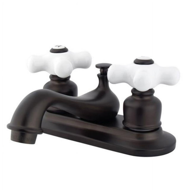 Kingston Brass KB605PX 4 Inch Center Lavatory Faucet - Oil Rubbed Bronze