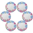 thumbnail image 3 of GZHJMY Beautiful Hydrangea Flowers Round Placemats Durable Non-Slip Heat and Stain Resistant Placemat for Kitchen Table Decoration Outdoor BBQ Activities(6PCS) Table Mat, 3 of 7