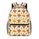 thumbnail image 1 of Balery Thanksgiving Turkeys Mochila Escolar Impresa, Mochila Ligera para Viajes Casual, Mochila Duradera y Cómoda Multifuncional, Mochila para Laptop-One Size, 1 of 5
