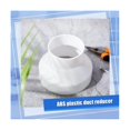 thumbnail image 2 of 2 Pcs 6 To 4 Inch Duct Reducer Increaser Abs Air Duct Adapter Duct Fan Or Dryer Vent Adapter Pipe C, 2 of 5