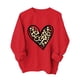 thumbnail image 2 of Xuyuer Women's Round Neck Fashion Print Long Sleeve Sweatshirt, Graphic Pullover Top for Casual Spring Wear, Lounge Comfort and Street Style Outfits, 2 of 5