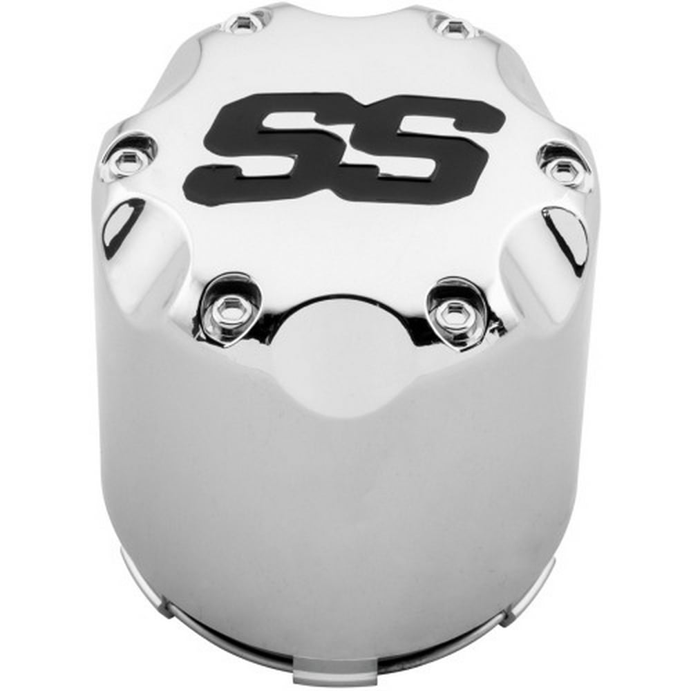 ITP Center Caps for Golf Cart Wheels, Chrome