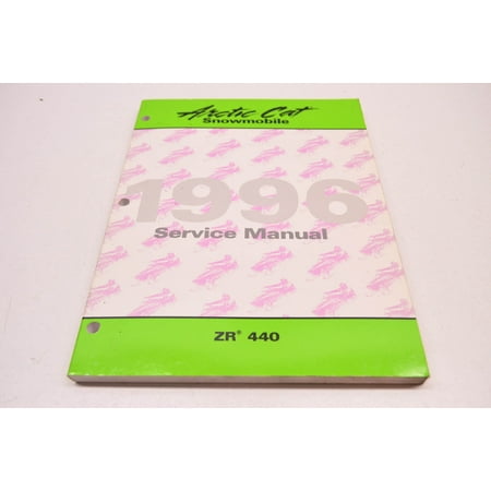 Car Service Manual - Arctic Cat 2255-315 96 ZR440 Service Manual QTY 1