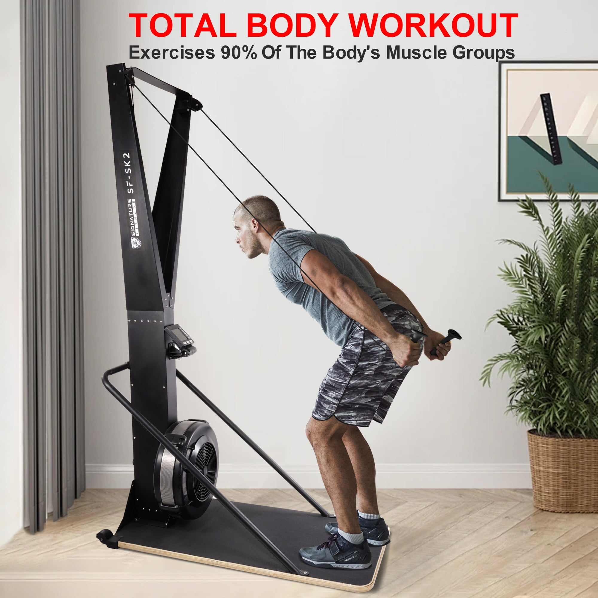 Ski machine workout hotsell
