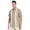 Savannah Tan, variant on Havanera Men's and Big Men's Yarn-Dyed Dobby Panels Short Sleeve Woven Shirt, Sizes S-3X