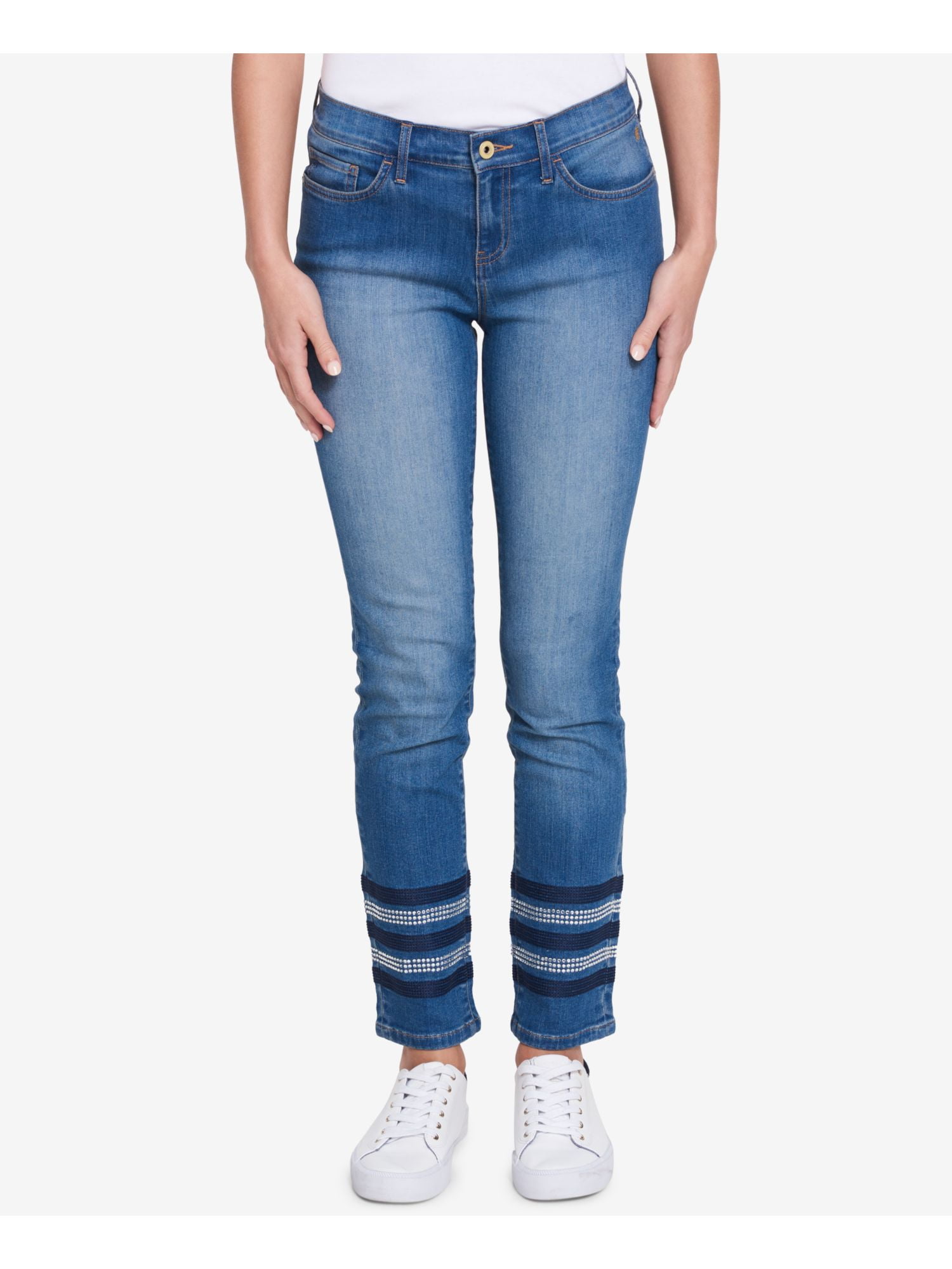 ladies straight leg jeans size 14