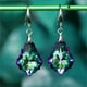 thumbnail image 5 of Pendientes de cristal en forma de hoja Moda Cristal Creativo Brillante Regalo maravilloso Wmkox8yi sjalhkljlk474, 5 of 5