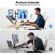 thumbnail image 3 of Soporte para Monitor y Laptop Ajustable para Escritoro, Brazo Articulado para Monitor con Base para Laptop, para 17 a 32 Pulgadas, Soporte Ergonómico Doble, Capacidad para 22 Libras, 3 of 5