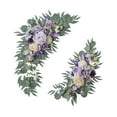 thumbnail image 4 of Arco de flores para boda, telón de fondo Floral, centro de mesa, guirnaldas de flores artificiales, decoración de fondo para pared, ventana, silla de, 4 of 7