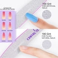 thumbnail image 2 of Lima de Uñas Profesional Canvalite Reutilizable 10 PCS Grano 100/180, 2 of 7