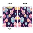 thumbnail image 2 of 12.5" x 9" Acrylic Clipboard with Silver Metal Clip Office and Classroom Essential Floating Bubbles Pattern, 2 of 7