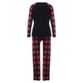 thumbnail image 4 of Gupgi Christmas Tree Print Pajamas Parent-child Sleepwear Family Matching Set, 4 of 4