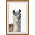 thumbnail image 2 of Chewing Llama Framed Painting Print, 2 of 5