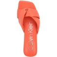 thumbnail image 3 of Calvin Klein Womens MARITA Slip on Square toe Flatform Sandals, 3 of 3