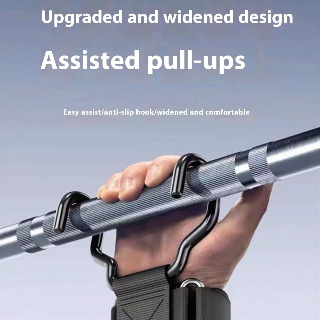New Pull Up Assistance Hooks for Home Workout Lumbar Support Gym Deadlift Wrist Straps Training Equipment