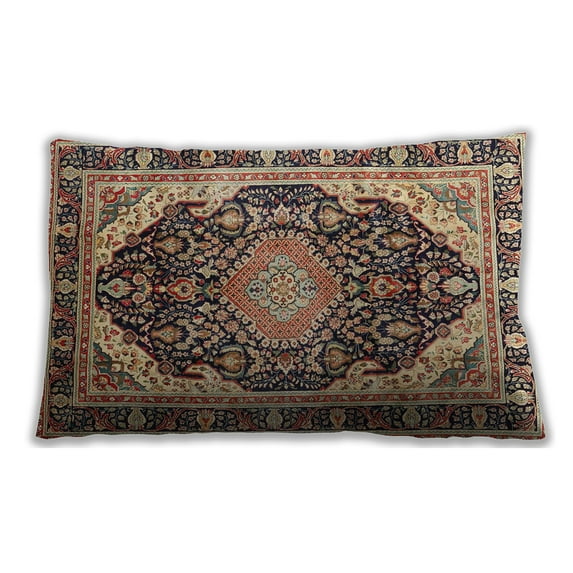 Ahgly Company Indoor Rectangular Traditional Lumbar Throw Pillow, 13 inch by 19 inch