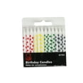 thumbnail image 2 of Chef Craft Classic Patterned Birthday Candles, 24 Piece Set 2.5 inches Tall, Assorted, 2 of 2