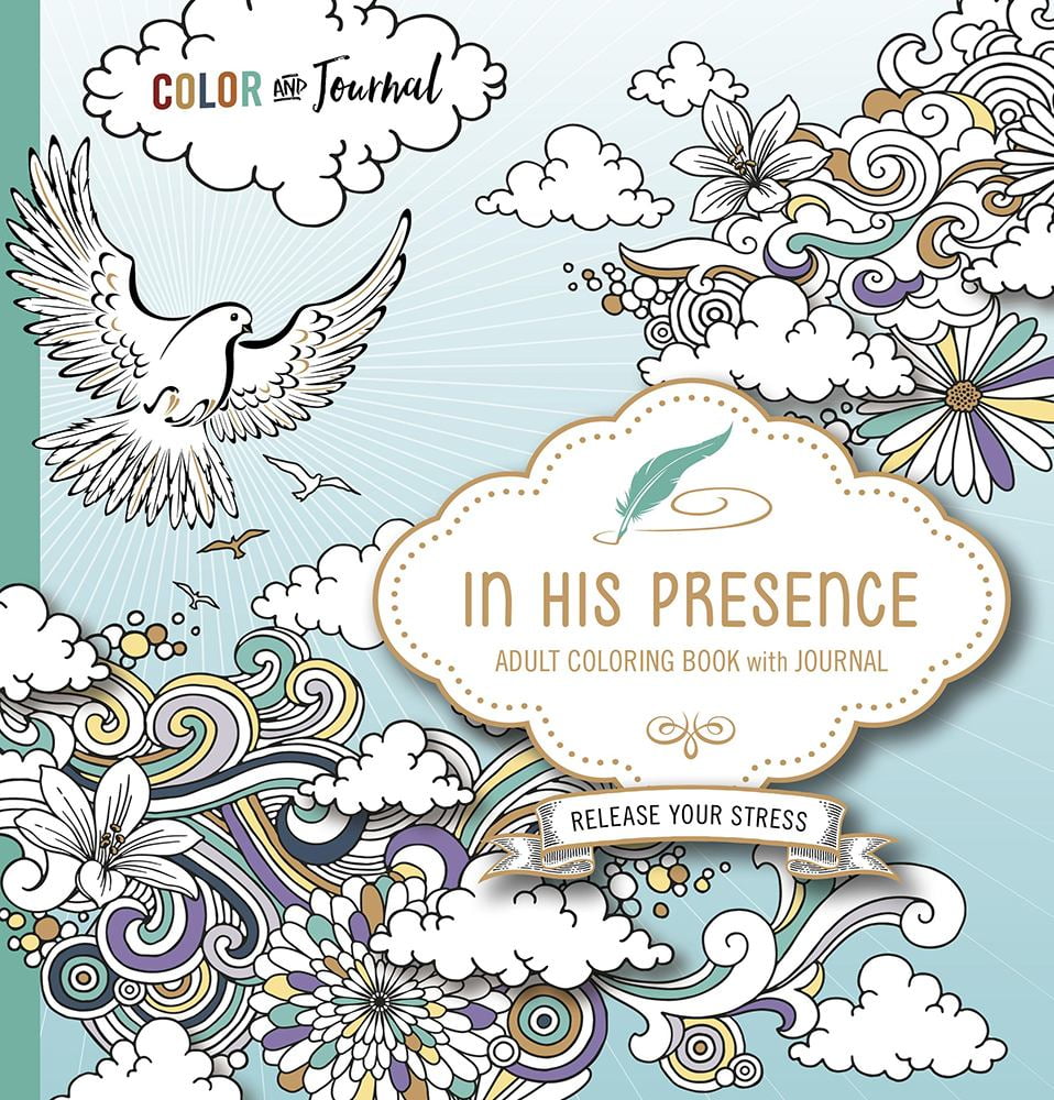 Download IN HIS PRESENCE PRAYER JOURNAL ADULT COLORING BOOK ...